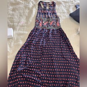Long Pattern Dress - New Small